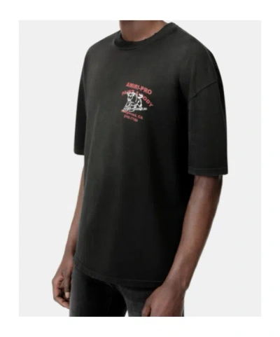Amiri Bull Oversized Tee In Black