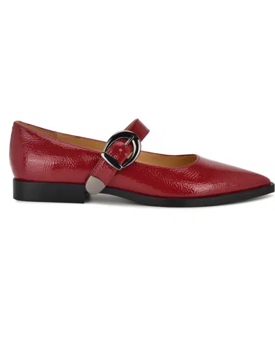 Nine West Women's Katrel Mary Jane Pointy Toe Flats