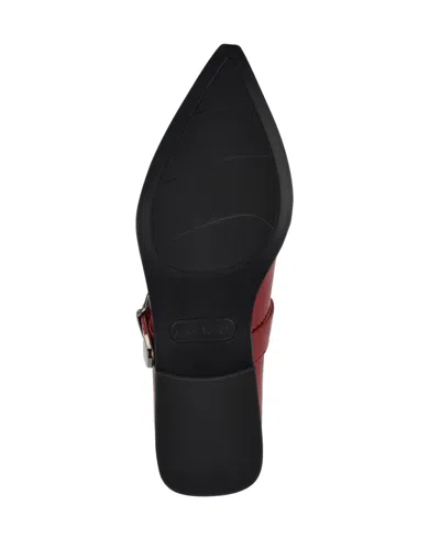 Nine West Women's Katrel Mary Jane Pointy Toe Flats