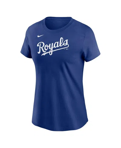 Nike Women's Jac Caglianone Royal Kansas City Royals Fuse Name Number T-shirt