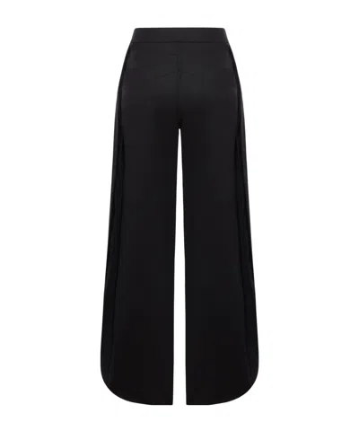 Alaïa Rounded Petal Pants In Black