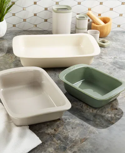 Berghoff Balance 3-piece Stone Rectangular Baking Dish Set