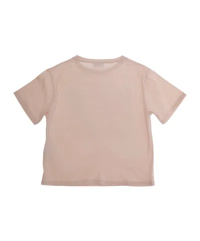 Gucci J S/s T-shirt Ctn Jersey In Neutral