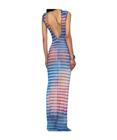 Jean Paul Gaultier Long Dress Stripe Air