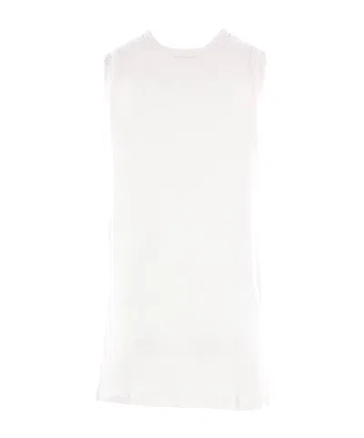 Ann Demeulemeester Seva ''script'' Tank Top In White