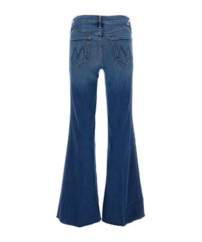 Mother Lil Doozy Fray Flared Jeans