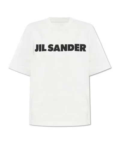 Jil Sander Relaxed-fit Cotton T-shirt With Bold Logo