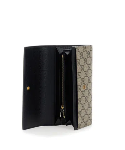 Gucci Logo Leather Wallet