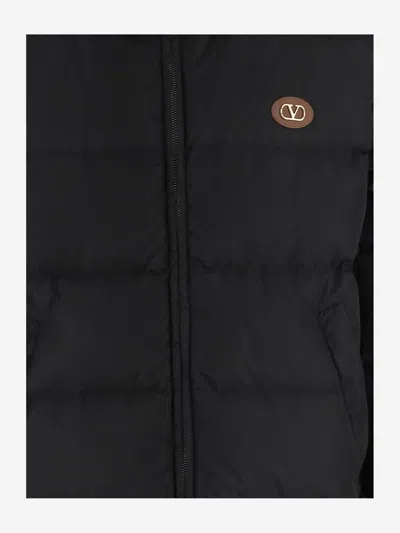 Valentino Garavani  Garavani 'vlogo Signature' Down Jacket In Black