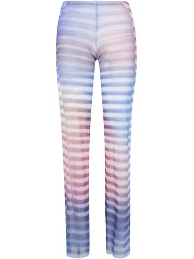 Jean Paul Gaultier Mesh Trouser Printed "air" Clothing