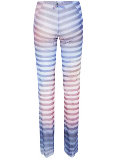 Jean Paul Gaultier Mesh Trouser Printed "air" Clothing