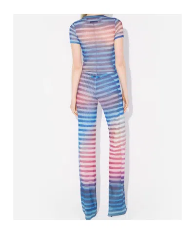 Jean Paul Gaultier Mesh Trouser Printed "air" Clothing
