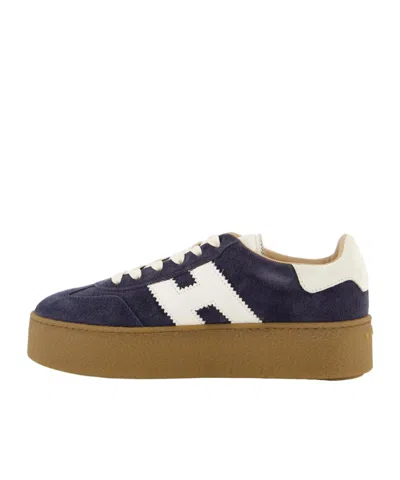 Hogan Round Toe Low-top Casual Shoes