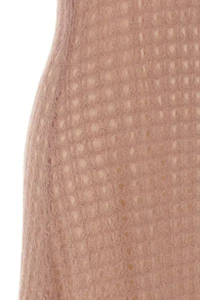 Fabiana Filippi Sleeveless Knit Dress Round Neckline