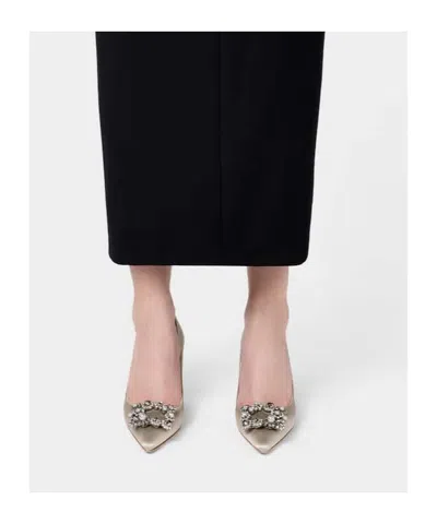 Roger Vivier Efflorescence Pumps In Satin