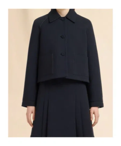 Marni Button-front Jersey Jacket With Classic Collar