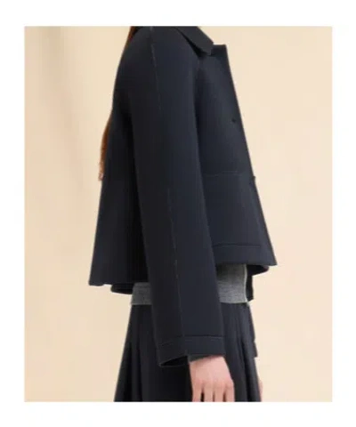Marni Button-front Jersey Jacket With Classic Collar