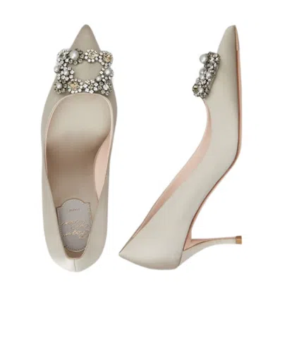 Roger Vivier Efflorescence Pumps In Satin