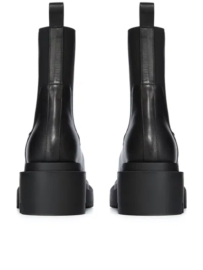 Rick Owens Round Toe Ankle Boots