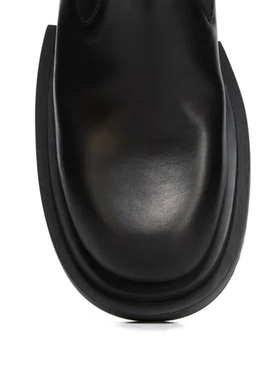Rick Owens Round Toe Ankle Boots