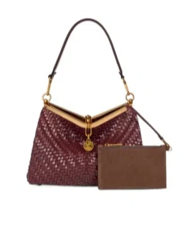 Etro Medium Woven Leather Vela Bag