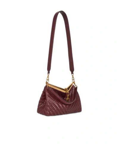 Etro Medium Woven Leather Vela Bag