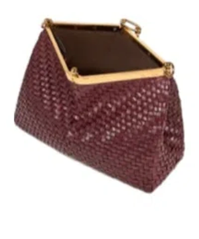 Etro Medium Woven Leather Vela Bag