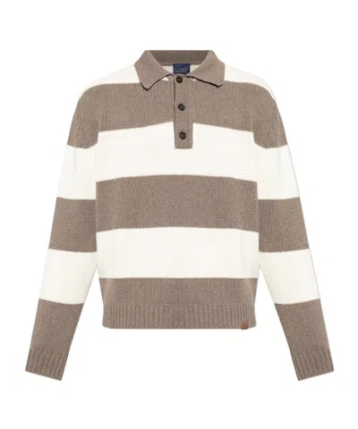 Paul & Shark Long Sleeve Sweater9 In Brown