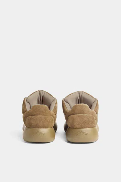 Dsquared2 Puffer Sneakers In Brown