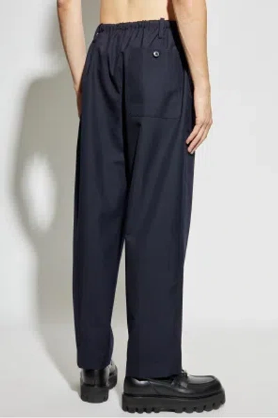 Dries Van Noten Drawstring Casual Pants In Black