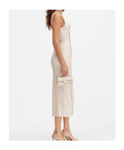 Jacquemus Valérie Frayed Midi Dress