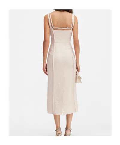 Jacquemus Valérie Frayed Midi Dress
