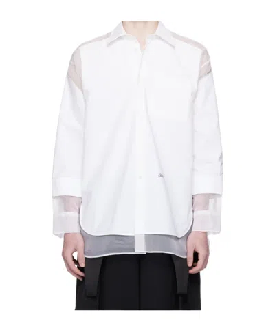 Jean Paul Gaultier Button-front Shirt In White