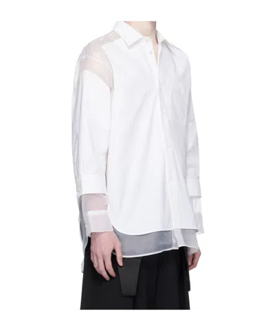 Jean Paul Gaultier Button-front Shirt In White