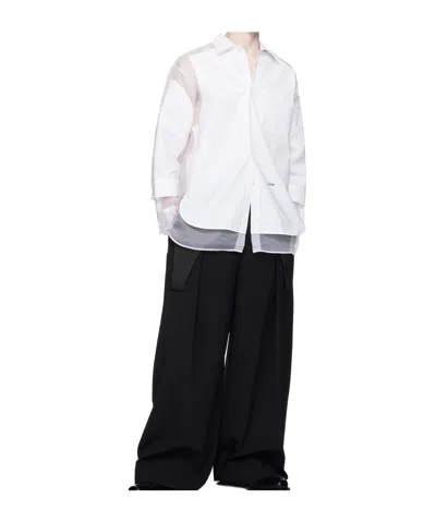 Jean Paul Gaultier Button-front Shirt In White