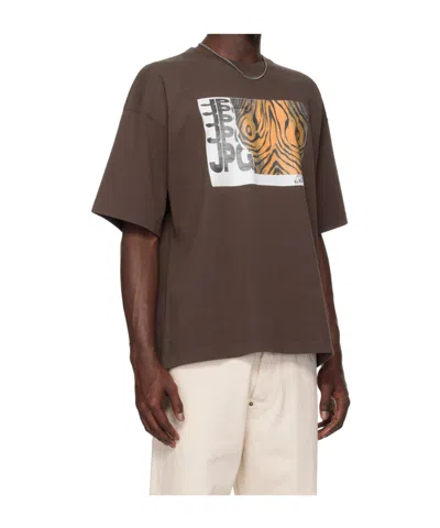 Jean Paul Gaultier Printed Wood Oversized T Shirt