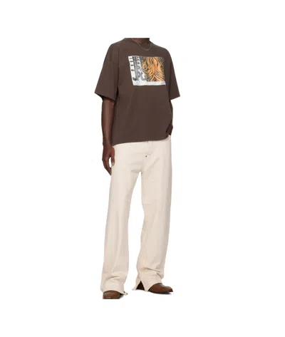 Jean Paul Gaultier Printed Wood Oversized T Shirt