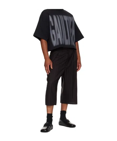 Jean Paul Gaultier Crewneck Cropped T-shirt