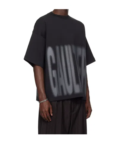 Jean Paul Gaultier The Gaultier Boxy Tshirt In Black