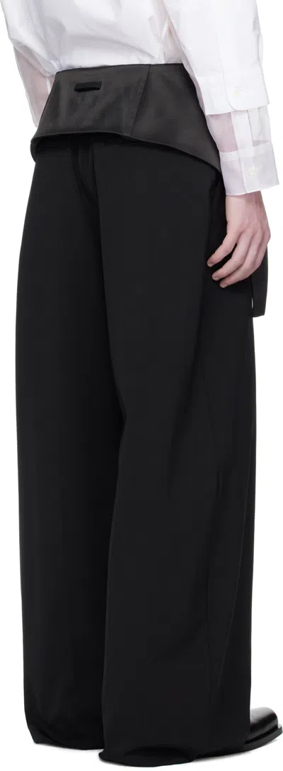 Jean Paul Gaultier The Bodysuit Suit Pants In Black