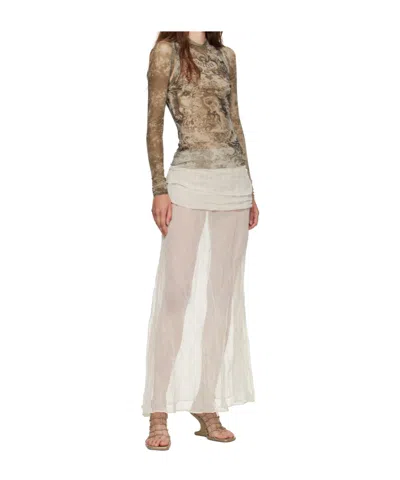 Jean Paul Gaultier The Médaillon Sleeves Top