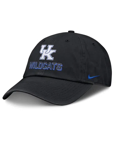 Nike Men's Black Kentucky Wildcats 2025 On-field Club Adjustable Hat