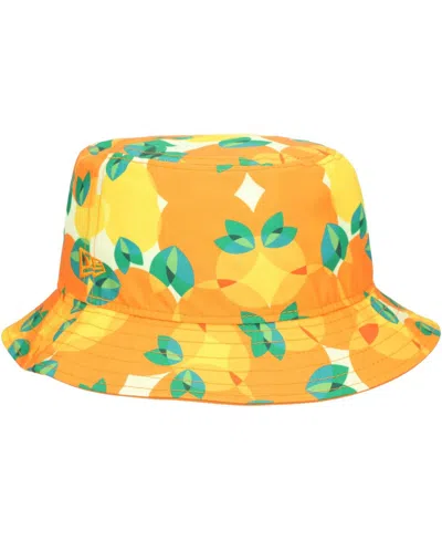New Era Men's Orange San Francisco 49ers Citrus Bucket Hat