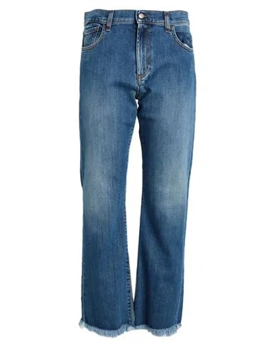 Roy Rogers Roÿ Roger's Woman Jeans Blue Size 29 Cotton, Elastane