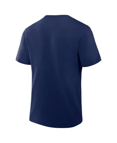 Fanatics Men's Navy Dallas Cowboys Option Route Legacy T-shirt In Blue