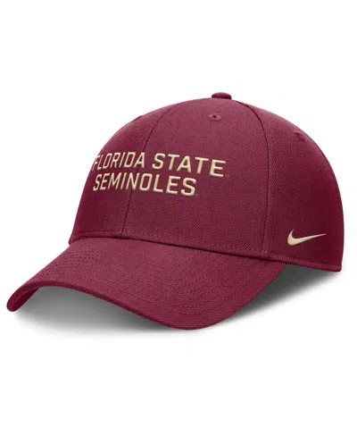 Nike Men's Garnet Florida State Seminoles Rise Practice Adjustable Hat