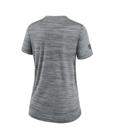 Nike Women's Gray Houston Texans Sideline Velocity Performance T-shirt