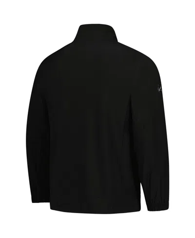 Fanatics Men's Black Chicago Blackhawks Authentic Pro Rink Coaches Full-zip Jacket In Black