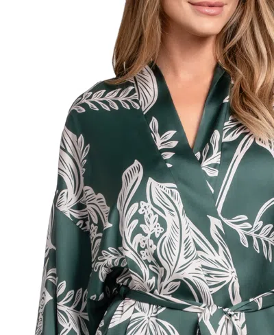 Midnight Bakery Women's Elowyn Soft Satin Sleepwear Robe