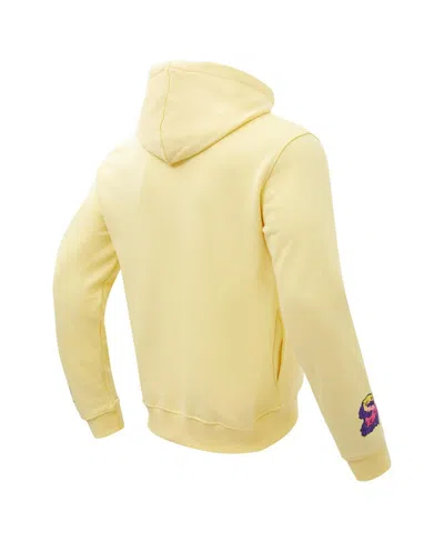Freeze Max Men's Yellow Spongebob Squarepants Krabby Patty Pullover Hoodie In Yellow